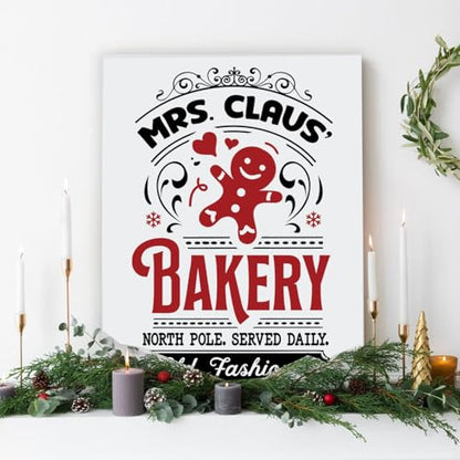 Christmas Stencils for Crafts Reusable A4 Christmas Stencils for Painting (10 Count)