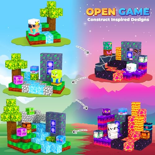 Magnetic Blocks Games Building Toys for 3 (150 Count)