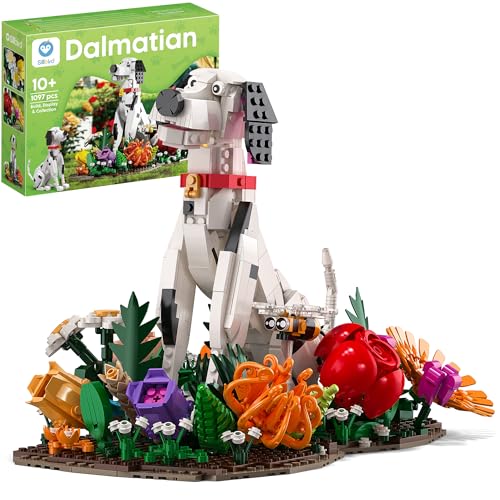 Dog Flower Toy Building Set