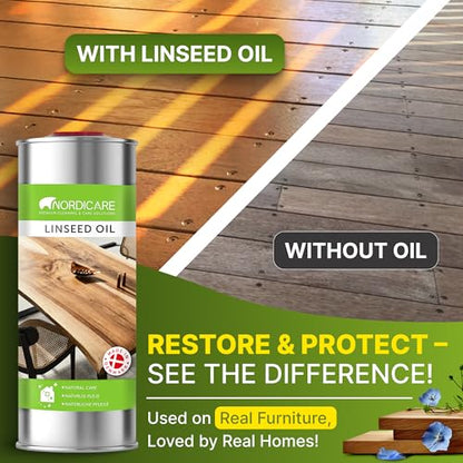 Linseed Oil for Wood