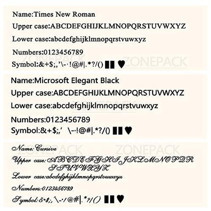 Copper Brass Stamping Flexible Alphabet Number Symbol Character Stamp Mold Die