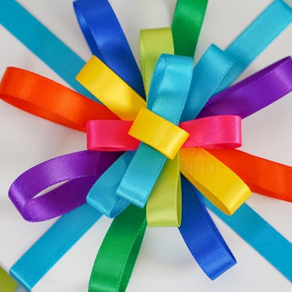 3 8 Inch Satin Ribbon Set (150 Foot)