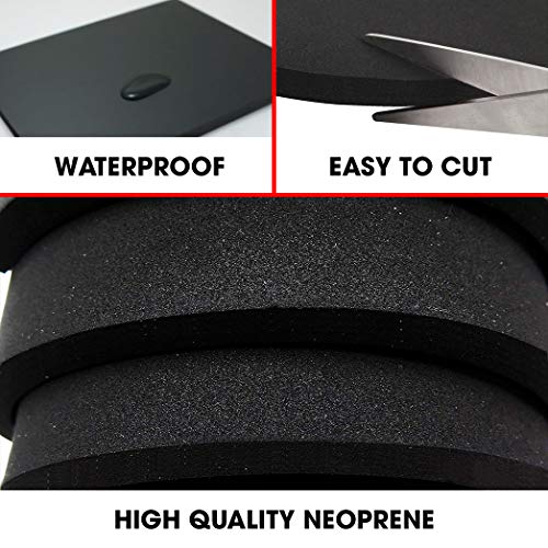 Neoprene Sponge Foam Rubber Sheet 15x60 Inches x 1