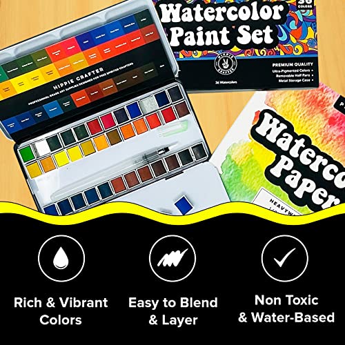 Professional Watercolor Paint Set
