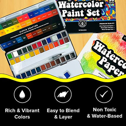 Professional Watercolor Paint Set