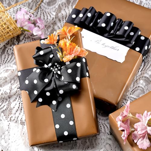 Polka Dot Grosgrain Ribbon 3