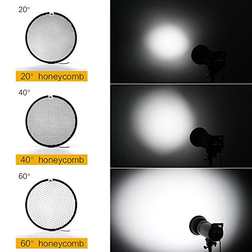 7" Standard Reflector Lamp Shade Dish Diffuser with 20°