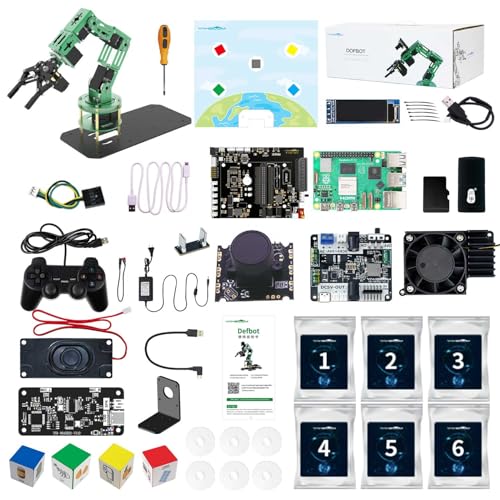 6DOF Robotic Arm for Raspberry Pi 5 ROS2