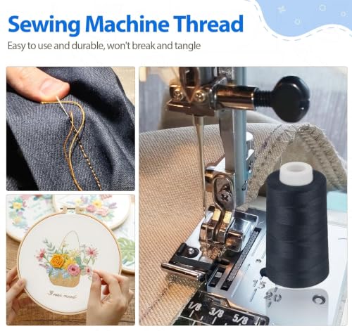 3000 Yards Navy Blue Sewing Thread (36000 Foot)