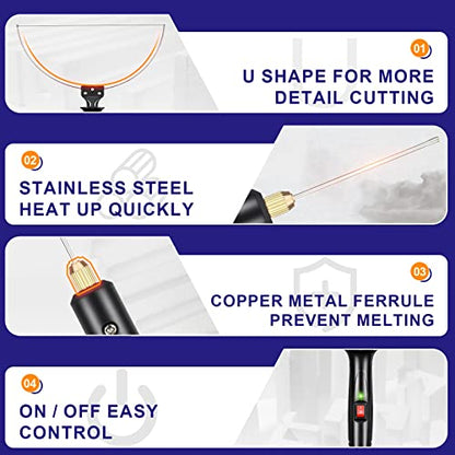18W Hot Knife Cutting Tool for Medium