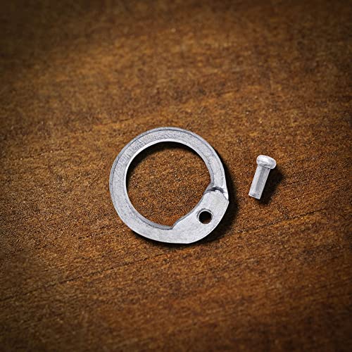 200G 1Kg Chainmail Loose Rings for Armor Crafting Perfect for DIY Chainmail Projects & Armor Repairs