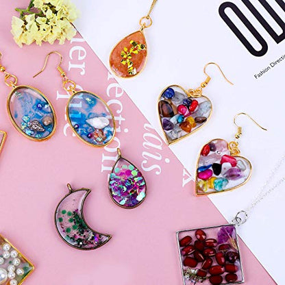 60Pcs Hollow Frame Pendants (60 Count)