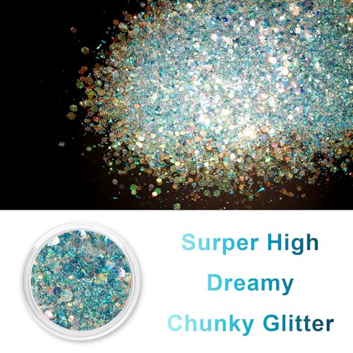 Opal Chunky Glitter