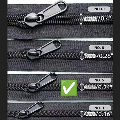 Metal Zipper Repair Kit for Jackets