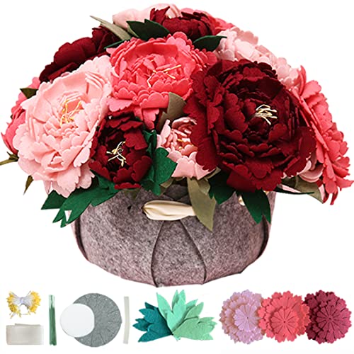 BAZIMA DIY Felt Flower Art Craft Kit
