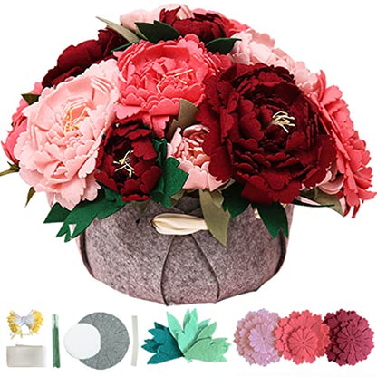 BAZIMA DIY Felt Flower Art Craft Kit