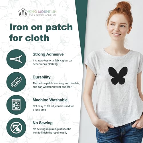 Iron on Patches for Clothes (8 Count)