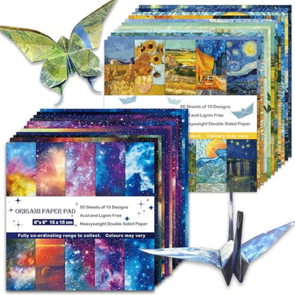 Origami Paper Kit 100 Sheets