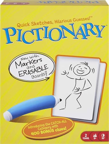 Pictionary Board Game for Ages 8+