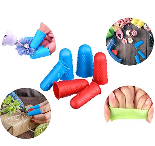30 Pieces Silicone Hot Glue Gun Finger Caps (30 Count)