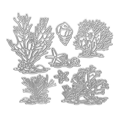 Metal Beach Shell Starfish Conch Coral Cutting Dies