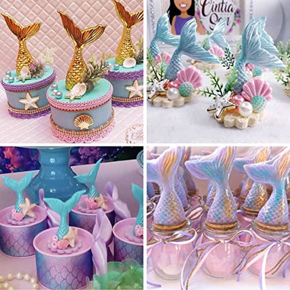 2 Pack Mermaid Tail Molds
