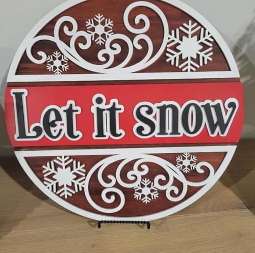 Christmas Stencils for Door Mats 12" Christmas Stencils for Painting on Wood