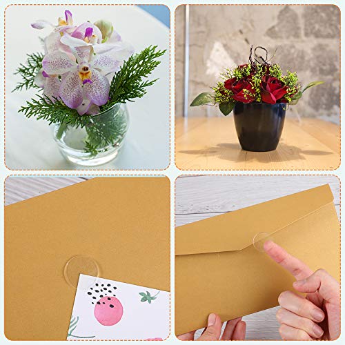 500 Pcs Double Sided Adhesive Dots Clear Glue Point Tape Stickers Balloon Glue Round Mini No Traces Adhesive Sticker Dot Sticker for Classroom Decor Craft DIY Office (500 Count)