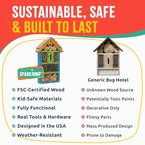 Premium Bug Hotel Kit for Kids