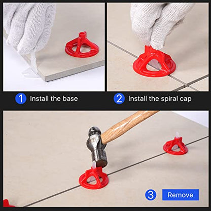 Professional Tile Leveling System Kit (100 Count)