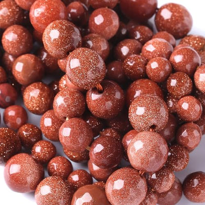 60pcs 6mm Natural Gold Sandstone Beads Faceted Stone Energy Healing Beads for Jewelry MakingDIY Bracelet Necklace Accessories 15"