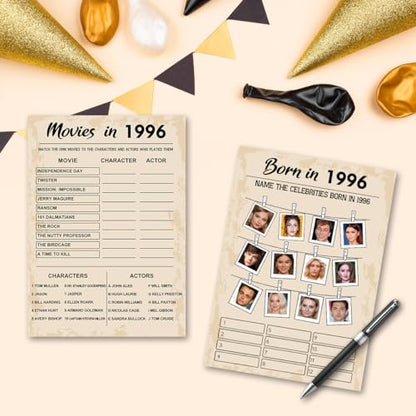 30th Birthday Party Games