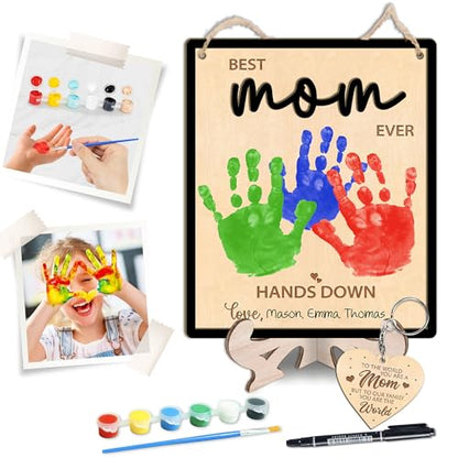 Mommy Handprint Art Sign