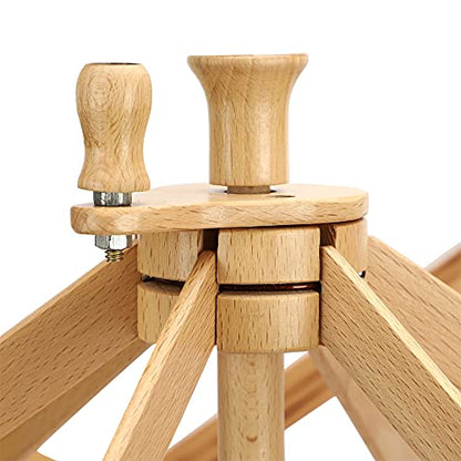 Wooden Umbrella Yarn Swift for Knitting & Crochet