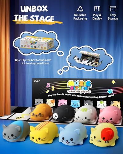 1701 Musical Cat Piano Keyboard Toy Set with Cute Meow Sound