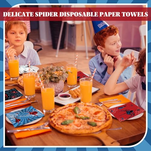 200 Pcs Spider Web Cocktail Napkins