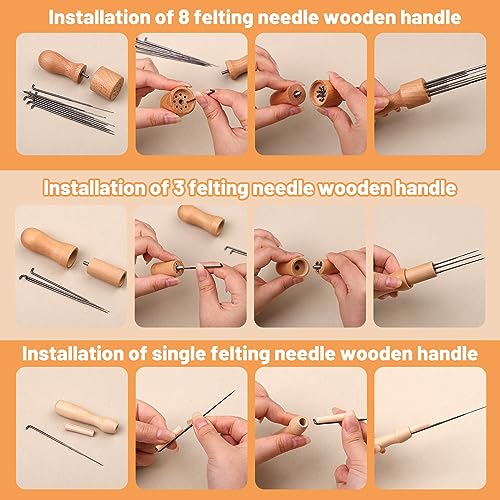 127 Pcs Needle Felting Needles (127 Count)