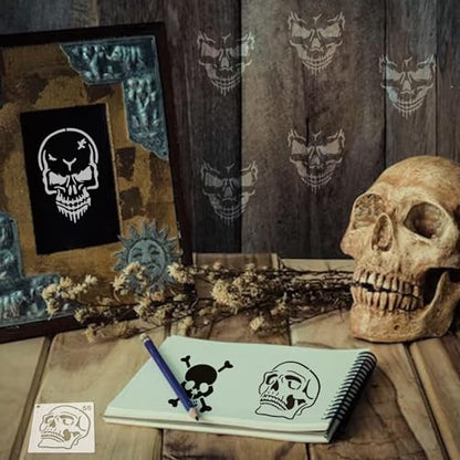 Small Stencils for Painting on Wood Burning Reusable (65 Count)