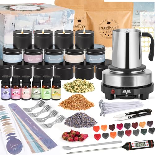 Candle Making Kit with Wax Melter (100 Count)