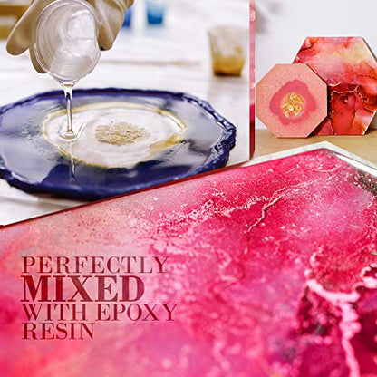 Rose Pink Mica Powder for Epoxy Resin 100g