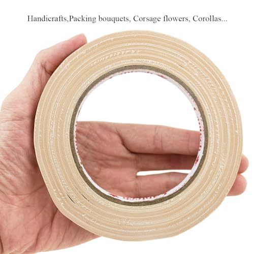 Light Brown 0.5Inch Wide Floral Tape (200 Foot)