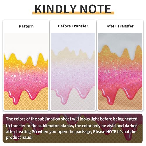 Summer Transfer Sheets for Heat Press