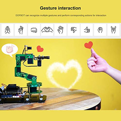 6DOF Robotic Arm for Jetson Nano 4GB ROS2