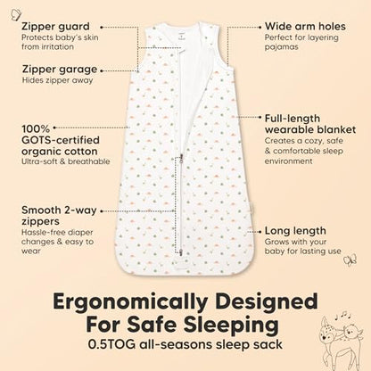 2 Pack Baby Sleep Sacks
