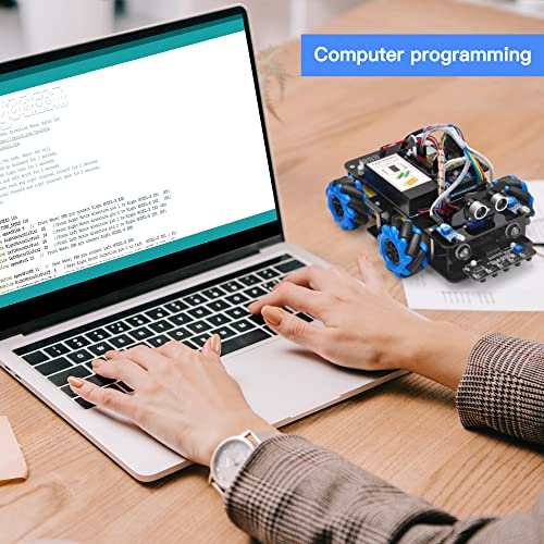 Omni Directional Mecanum Wheel Robot Car for Arduino STEM Coding Learning