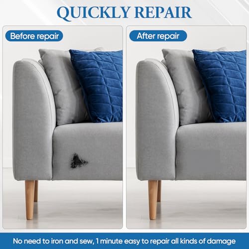 Canvas Repair Patch 5.5 x 8 Inches 6Pcs Self (6 Count)