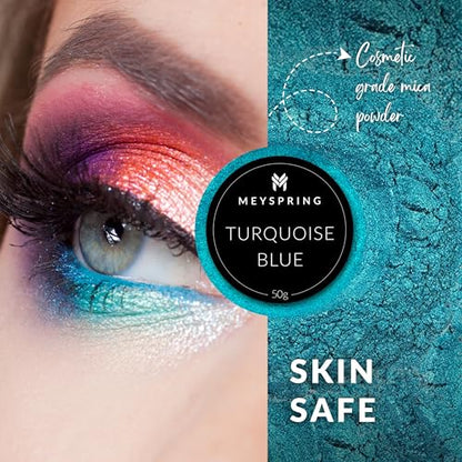 Turquoise Blue Mica Powder