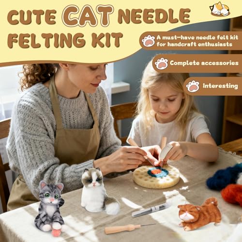 Needle Felting Kit (3 Count)
