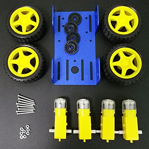 DIY Smart Robot Car Chassis Kit with Speed Encoder TT Motor