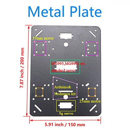 Professional TS300 Shock Absorption Robot Tank Chassis with Suspension Supporting Holder for Arduino Raspberry Pie